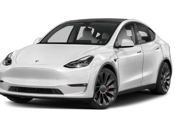 TESLA MODEL Y 2021 5YJYGDED4MF115810 image